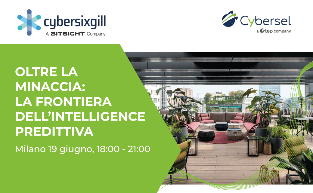 Cybersixgill - Milano 19 Giugno 2025